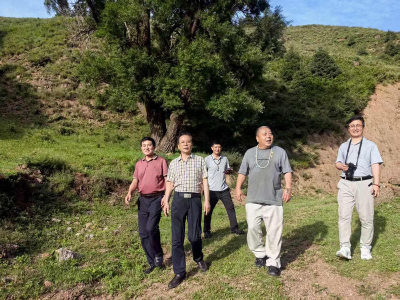 精忠智库专家团赴山西忻州五寨县调研清涟森林氧吧康养基地共绘乡村振兴康养新图景(图5)